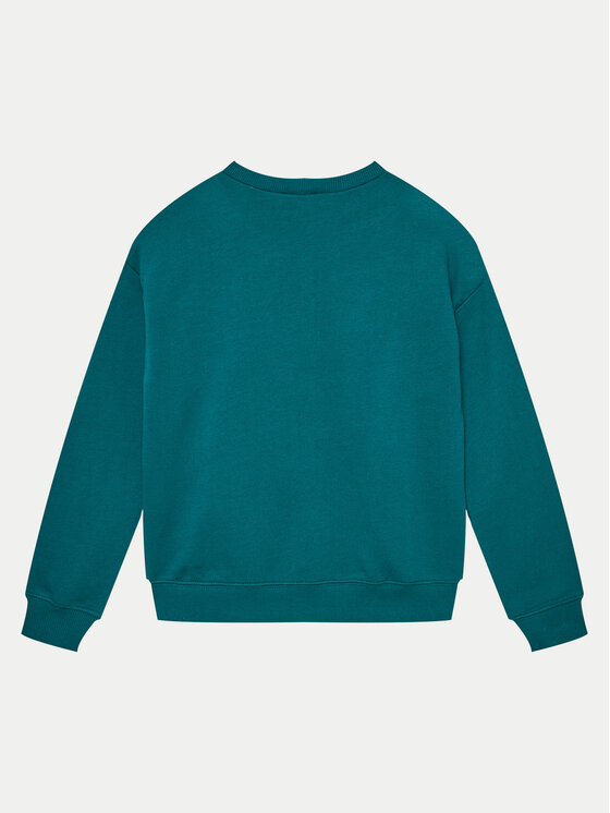 United Colors Of Benetton United Colors Of Benetton Bluza 3J68C10L8 Zielony Regular Fit