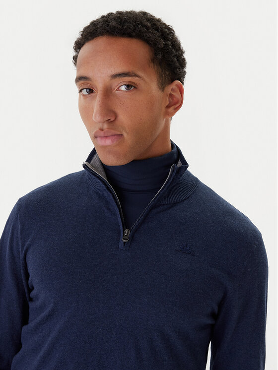 Robe di Kappa Robe di Kappa Rollkragenpullover 68118HW 194 Dunkelblau Regular Fit