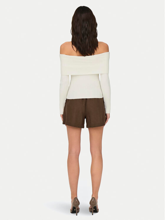 JDY JDY Halenka Liva 15336133 Écru Regular Fit