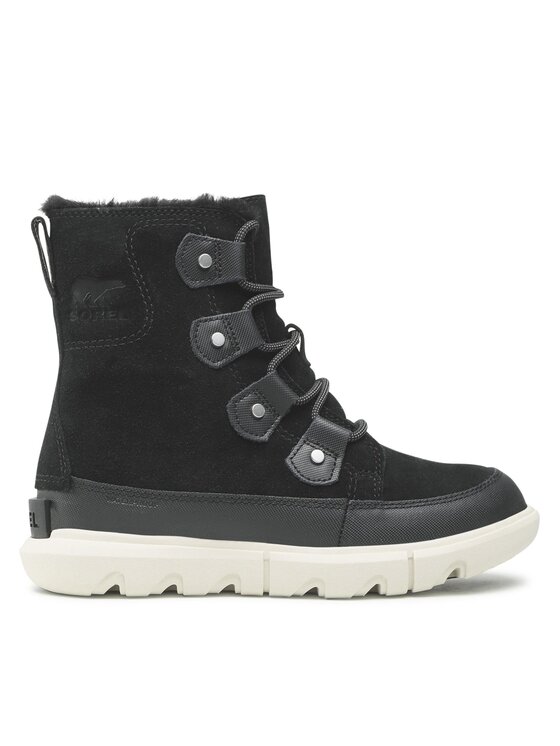 Sorel Sorel Čizme za snijeg Explorel II Joan Faux Fur Wp NC4462-010 Crna