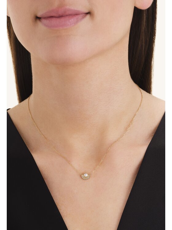 Rosefield Rosefield Naszyjnik MODERN PEARL Złoty