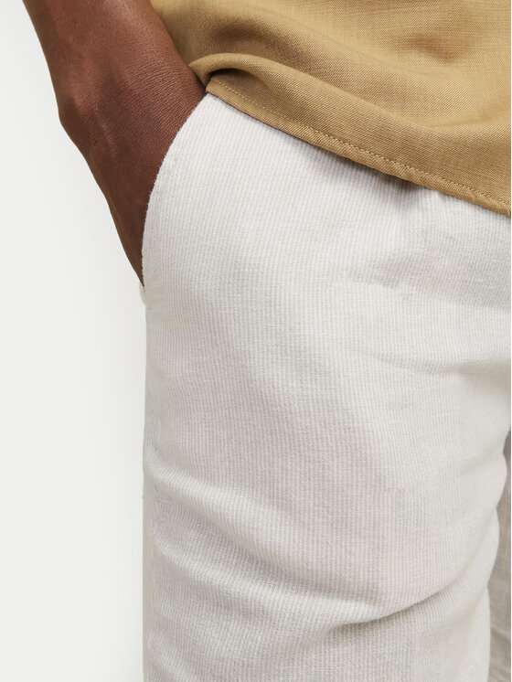 Jack&Jones Jack&Jones Kratke hlače Jpstace 12252992 Bijela Tapered Fit