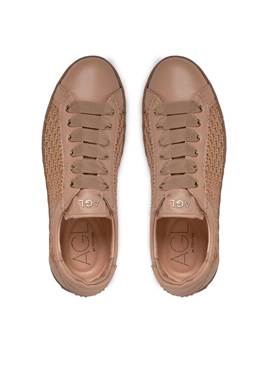 AGL AGL Sneakers Sade Plots D936133PGK7645F680 Bej