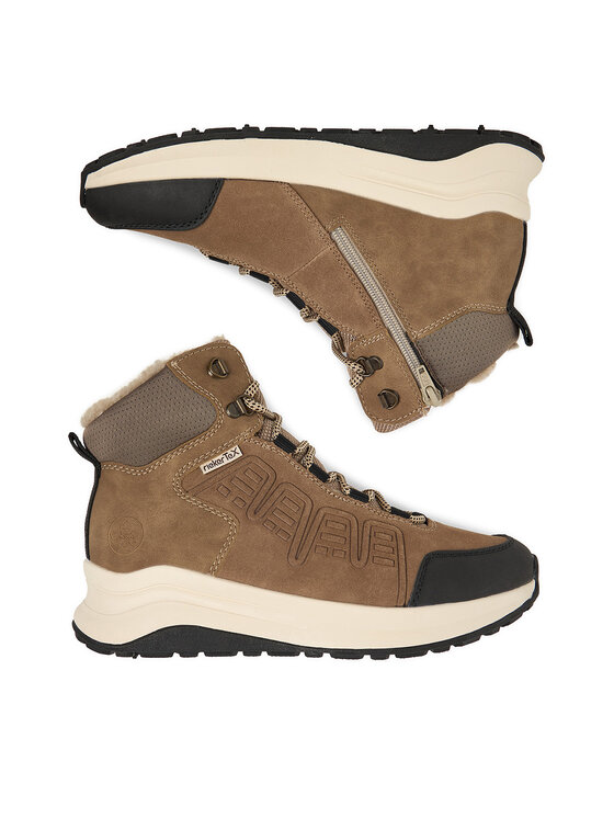 Rieker Rieker Schnürschuhe CEO-Z0910-90 Beige