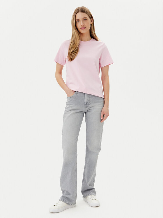 ONLY ONLY Тишърт Monja 15320892 Розов Regular Fit