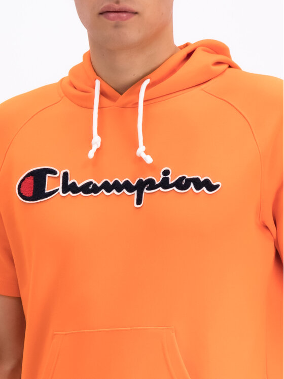 Champion Champion Суитшърт 212945 Оранжев Comfort Fit