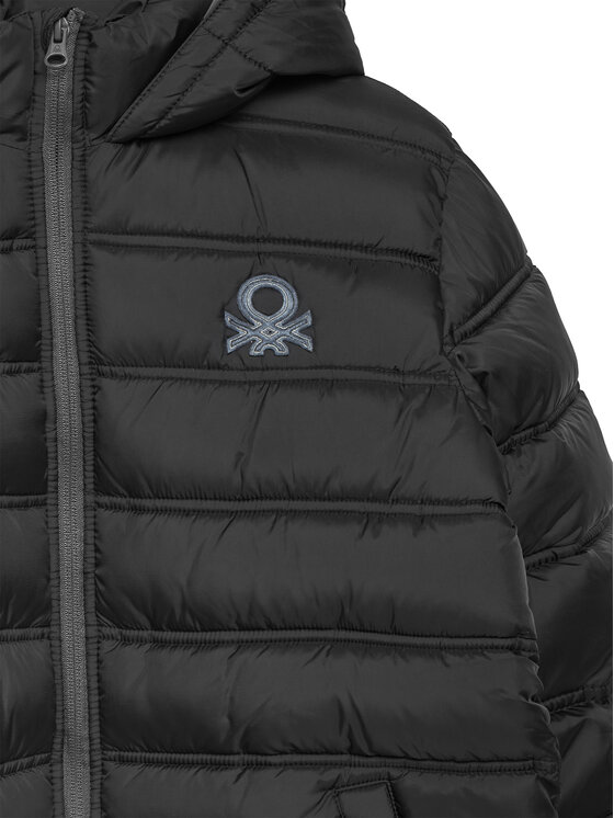 United Colors Of Benetton United Colors Of Benetton Зимно яке 2WU0CN016 Черен Regular Fit