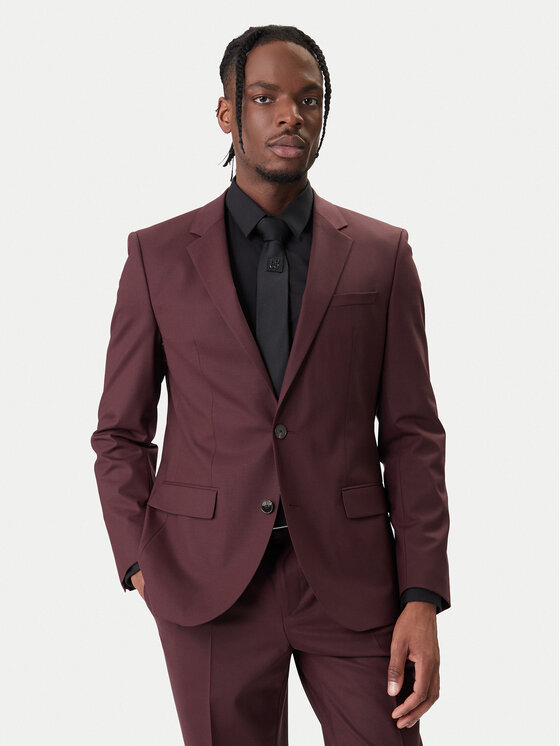 HUGO HUGO Uzvalks Henry/Getlin 232X 50547345 Brūns Slim Fit