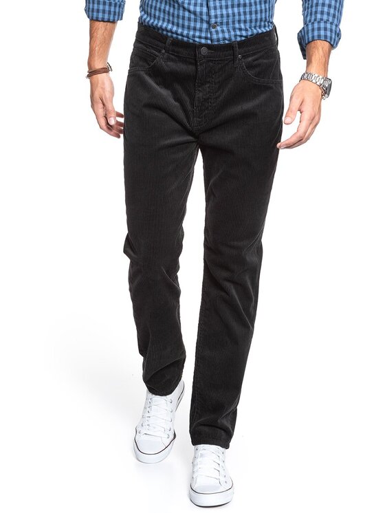 Lee Lee Pantaloni di tessuto AUSTIN Nero Straight Fit
