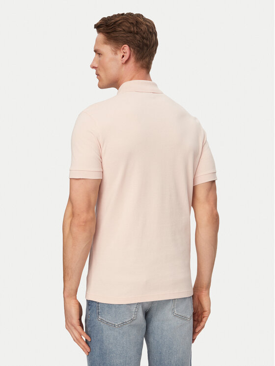 BOSS BOSS Tricou polo Passenger 50507803 Roz deschis Slim Fit