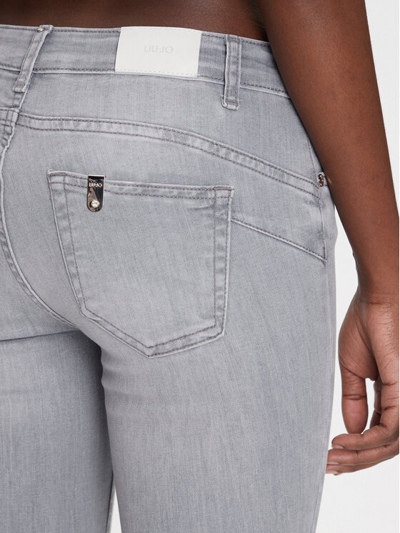 Liu Jo Liu Jo Jeansy UXX042 D4811 Szary Skinny Fit