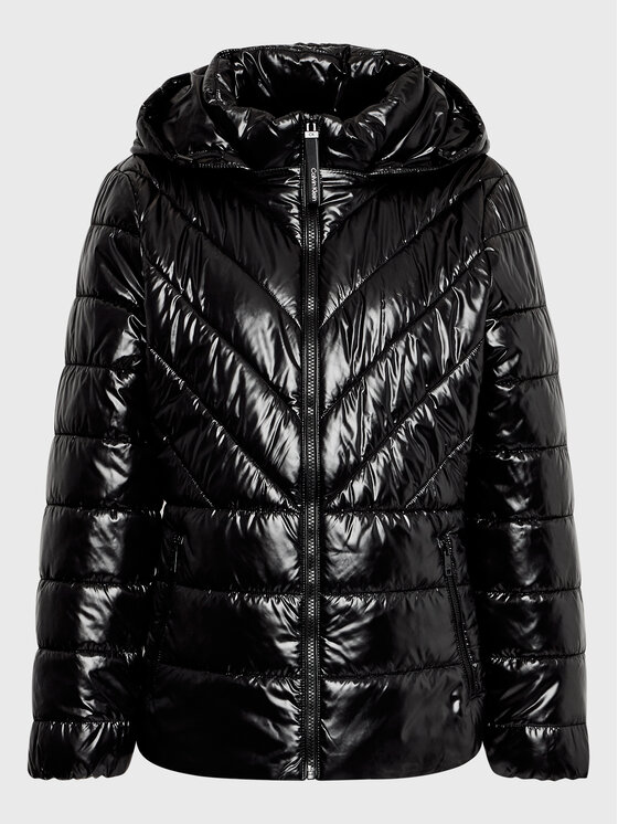Calvin Klein Calvin Klein Μπουφάν μεταβατικό K20K204886 Μαύρο Regular Fit