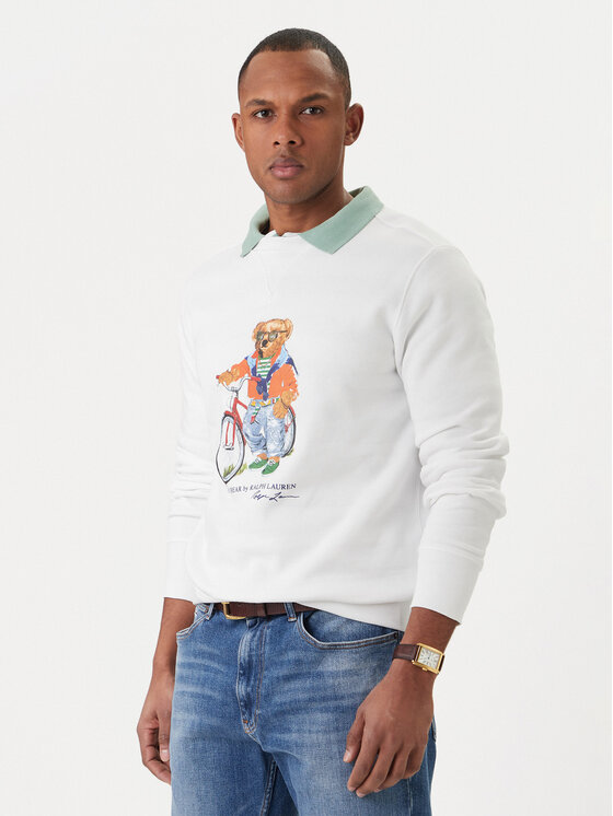 Polo Ralph Lauren Polo Ralph Lauren Mikina 710B14616001 Biela