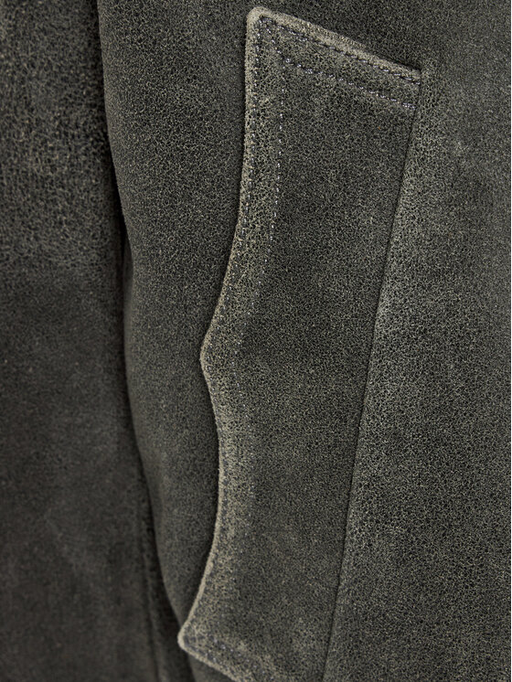 MVP Wardrobe MVP Wardrobe Bunda z imitace kůže Solferino MVPI3CP152.0PELLE Šedá Wide Fit