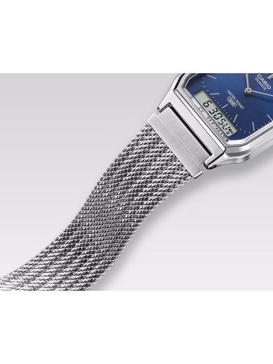 Casio Casio Zegarek 4549526417672 Srebrny