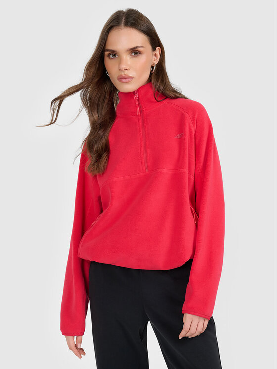 4F 4F Polar SUMMIT BLISS Czerwony Regular Fit