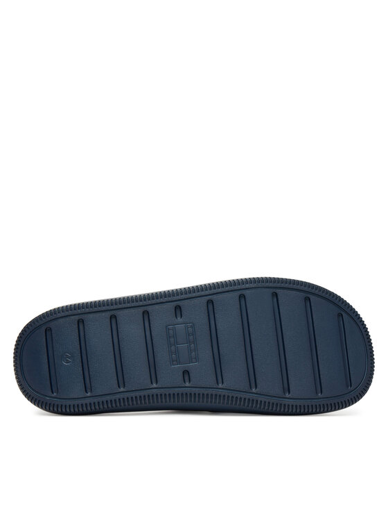 Tommy Jeans Tommy Jeans Klapki Sporty Pool Slide EM0EM01582 Granatowy