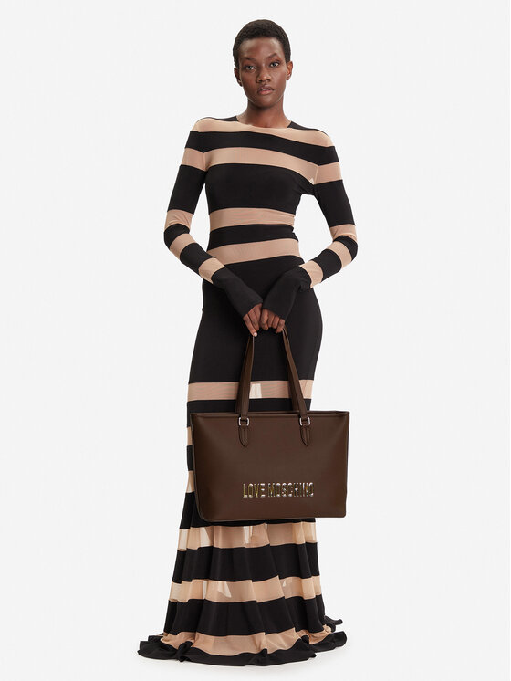 LOVE MOSCHINO LOVE MOSCHINO Ročna torba JC4190PP1NKD0301 Rjava
