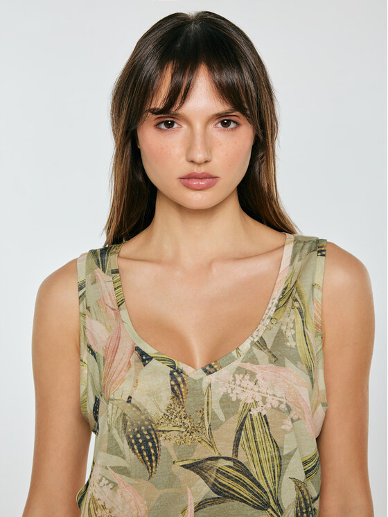 BIG STAR BIG STAR Top MIRIA Kolorowy Comfort Fit