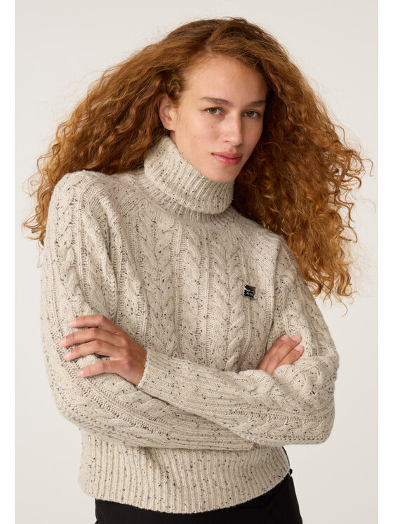 Fabienne Chapot Fabienne Chapot Sweter 6901-1714-178 Biały Regular Fit