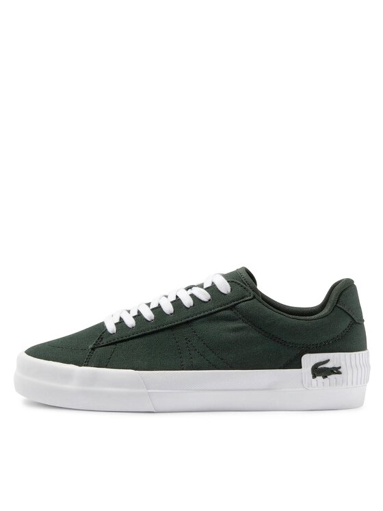 Lacoste deals green shoes