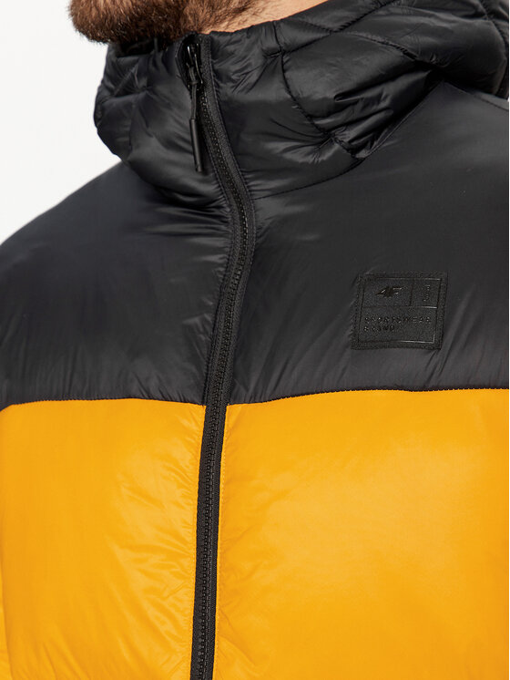 4F 4F Зимно яке 4FAW23TDJAM243 Оранжев Regular Fit