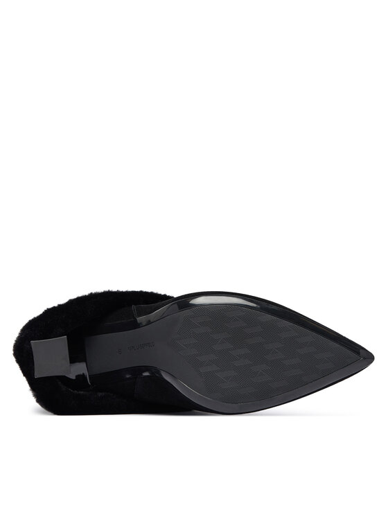 KARL LAGERFELD KARL LAGERFELD Ботуши Debutante KL32082 Черен