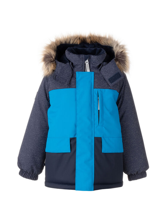 Lenne Lenne Kurtka anorak 22342-631 Niebieski Basic Fit