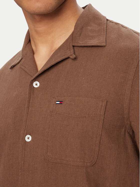 Tommy Jeans Tommy Jeans Camicia DM0DM23058 Marrone Regular Fit