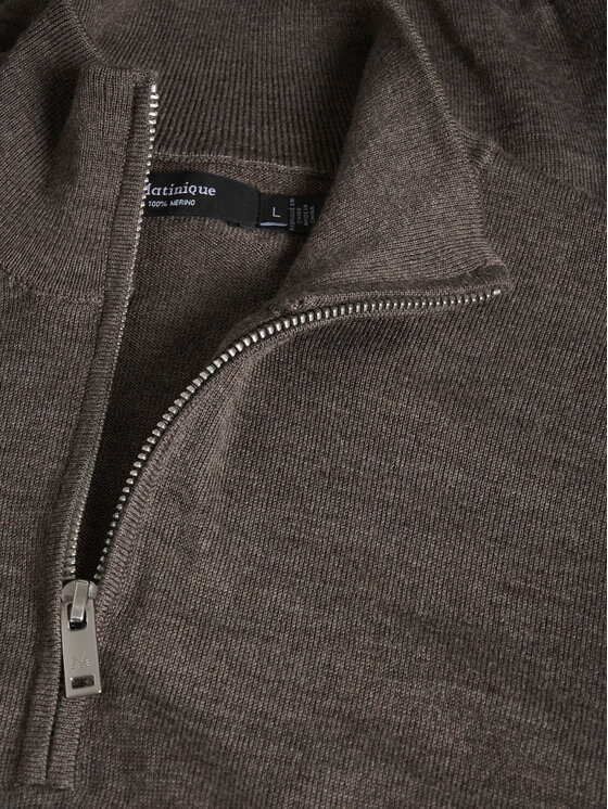 Matinique Matinique Džemper Mason 30207103 Smeđa Regular Fit