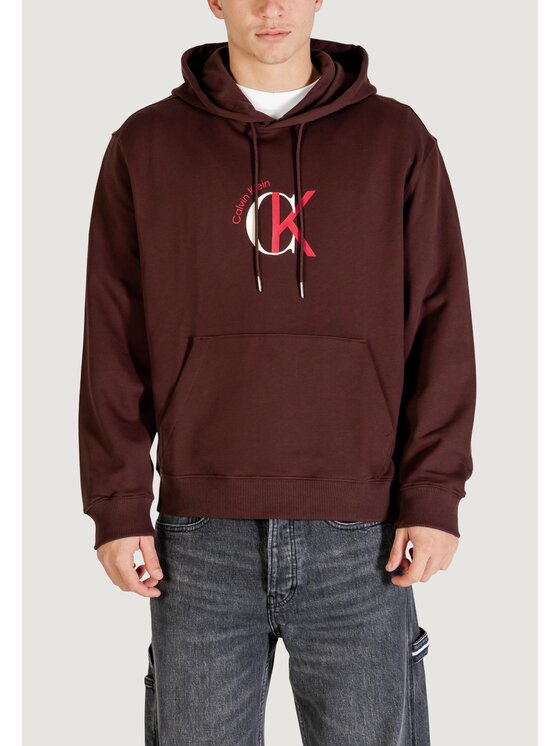 Calvin Klein Jeans Calvin Klein Jeans Μπλούζα LV04RE255G Καφέ Casual Fit