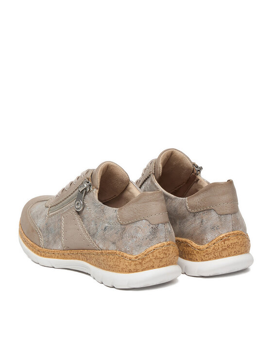 Rieker Rieker Halbschuhe N4221-90 Beige