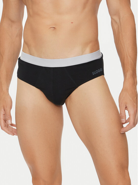 Sloggi Sloggi Комплект слипове 10217985 Черен