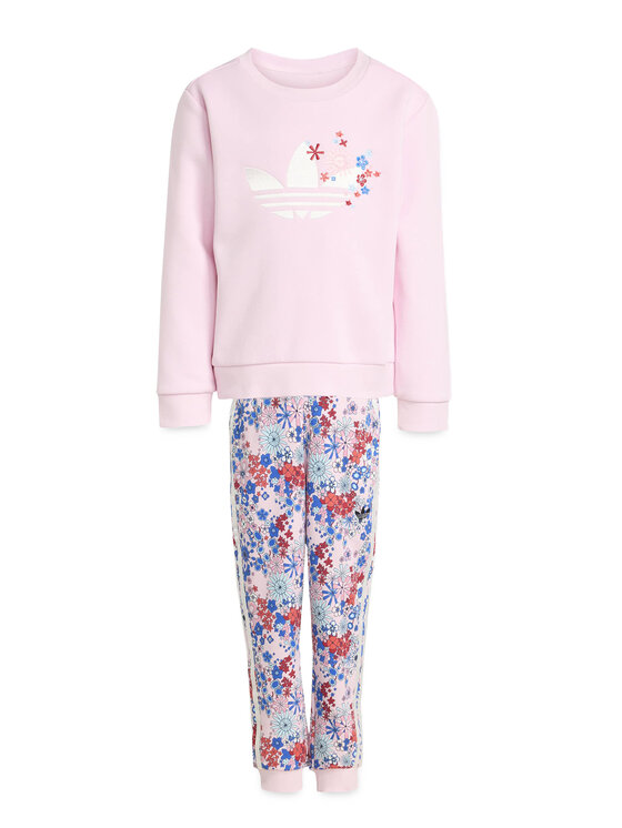 adidas adidas Tepláková souprava Liberty London KD1750 Růžová Regular Fit