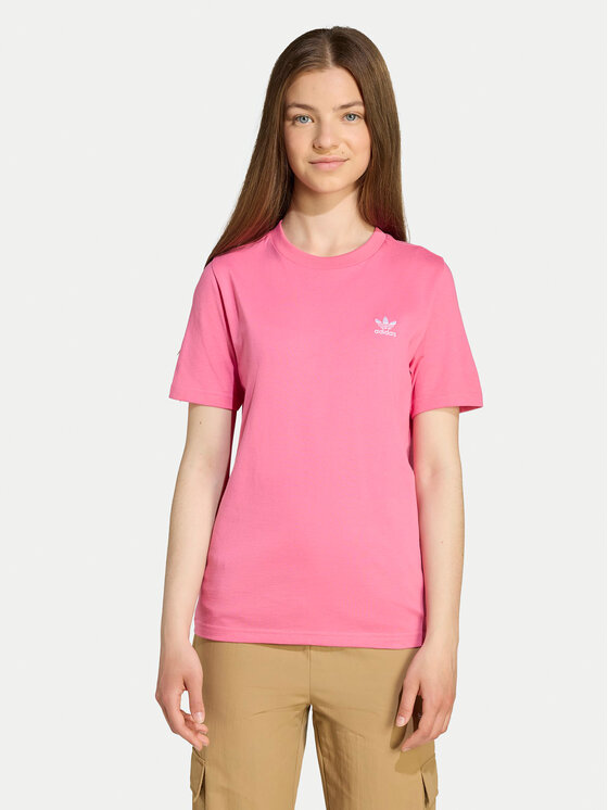 adidas T-Shirt JY4986 Różowy Regular Fit