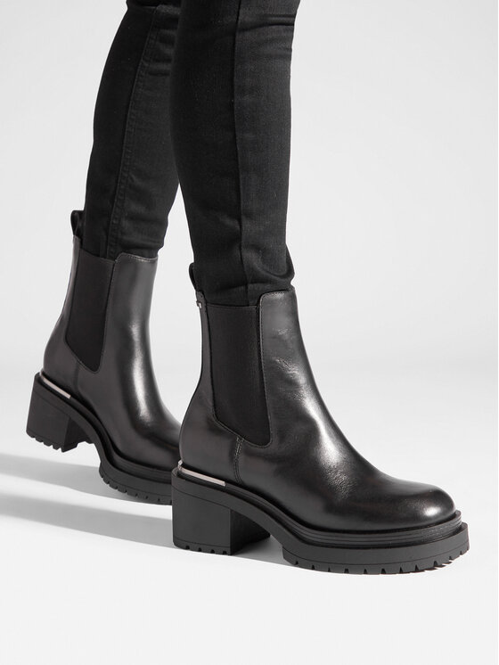 DKNY DKNY Botki Patria K3340304 Czarny