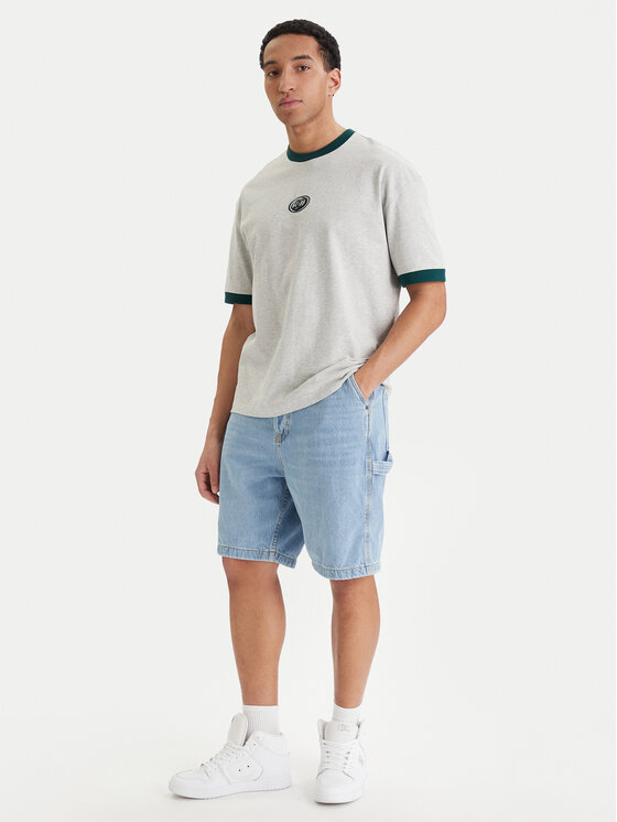 DC Shoes DC Shoes Szorty jeansowe EDYDS03037 Błękitny Baggy Fit