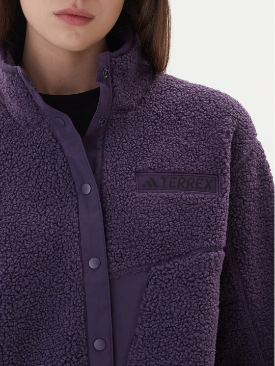 adidas adidas Fliso džemperis Terrex Xploric JN0930 Violetinė Regular Fit
