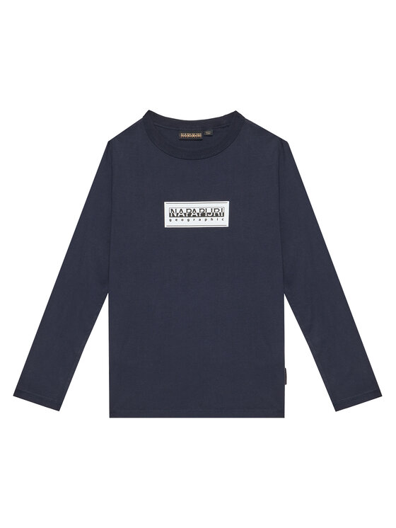 Napapijri Napapijri Blúz S-Chamois NP0A4HYK M Sötétkék Regular Fit