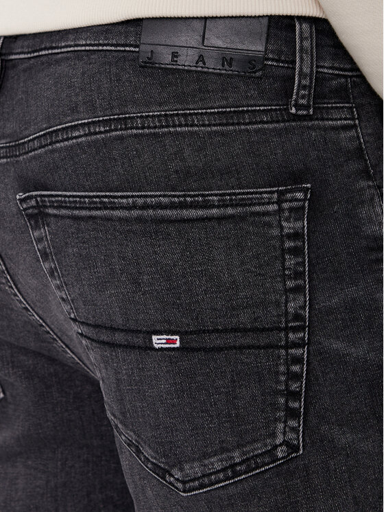 Tommy Jeans Tommy Jeans Traperice Scanton DM0DM18152 Crna Slim Fit
