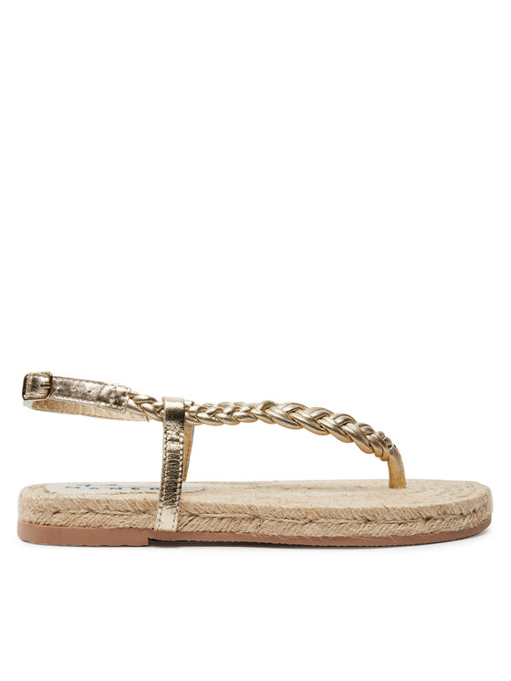 Espadrile Manebi Femei, Mărimea: 35, Auriu, Sandals P 8.9 Y0