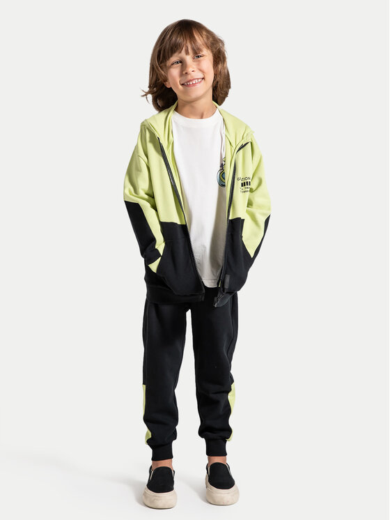 Coccodrillo Coccodrillo Суитшърт ZC4132402WBK Жълт Regular Fit