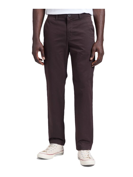 Lee Lee Chinosy 112386538 Brązowy Straight Leg