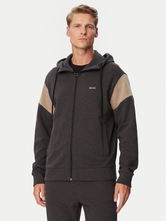 BOSS BOSS Dres Sw 50569918 Szary ciemny Regular Fit