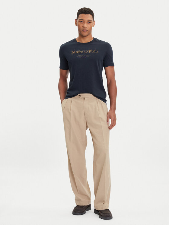 Marc O'Polo Marc O'Polo T-Shirt 528 2305 51196 Dunkelblau Regular Fit