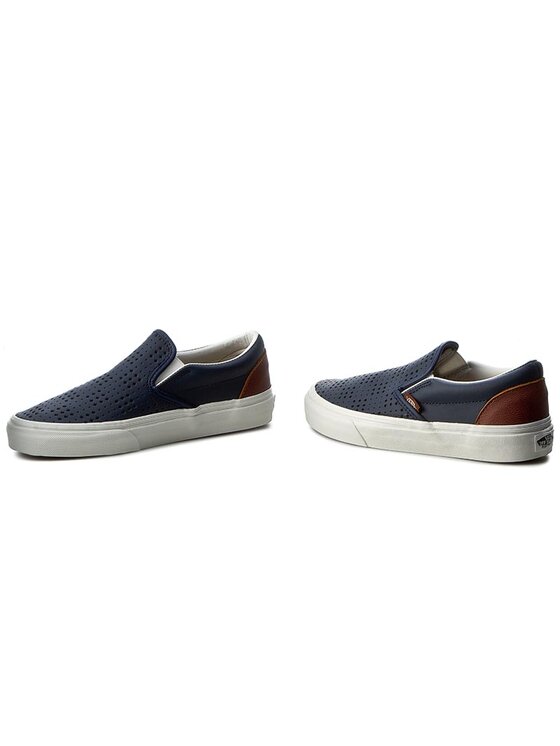 Vans Tennis Classic Slip On VN0A38F7MU3 Bleu marine Modivo