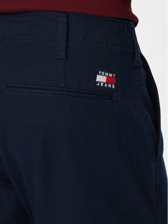 Tommy Jeans Tommy Jeans Чино панталони DM0DM23707 Тъмносин Regular Fit