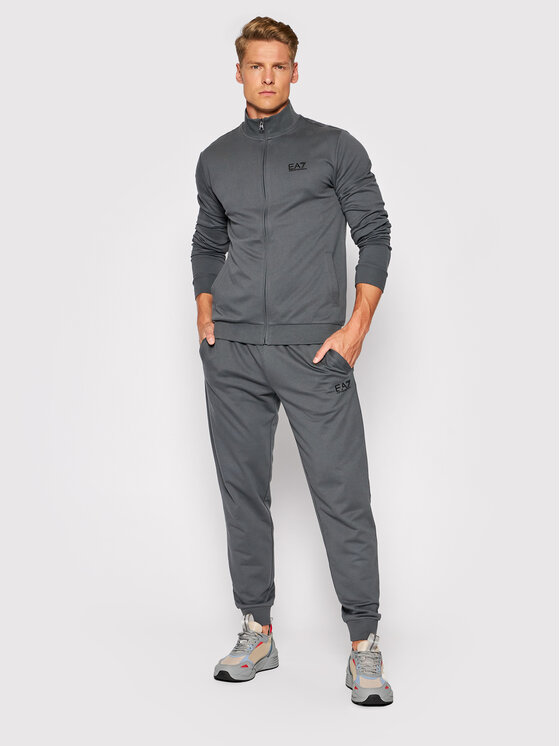 EA7 Emporio Armani Tuta 8NPV51 PJ05Z 1977 Grigio Regular Fit • Modivo.it