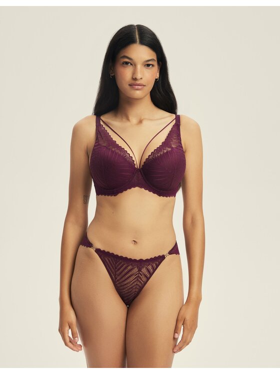 Esotiq Esotiq Biustonosz push-up 44220 Brązowy