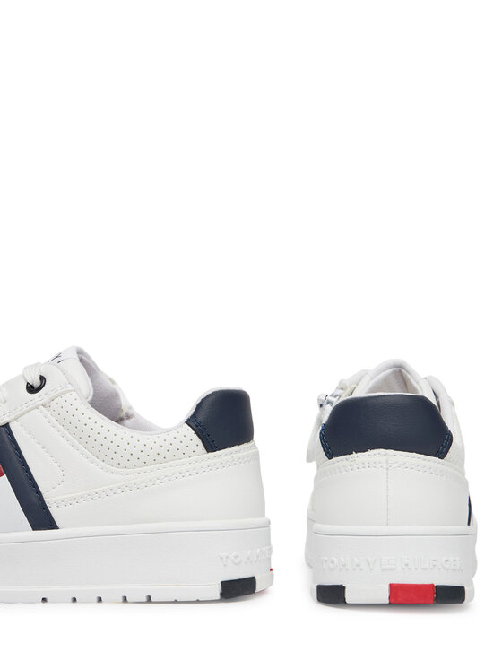 Tommy Hilfiger Tommy Hilfiger Tossud Flag Low Cut Velcro Sneaker T3X9-33859-1355 M Valge
